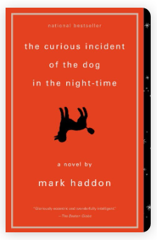 Screenshot of the book cover for The Curious Incident of the Dog in the Night-time by Mark Haddon