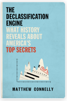Screenshot for book cover for The Declassification Engine: