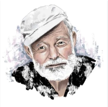 Ernest Hemingway, beloved among American classic authors